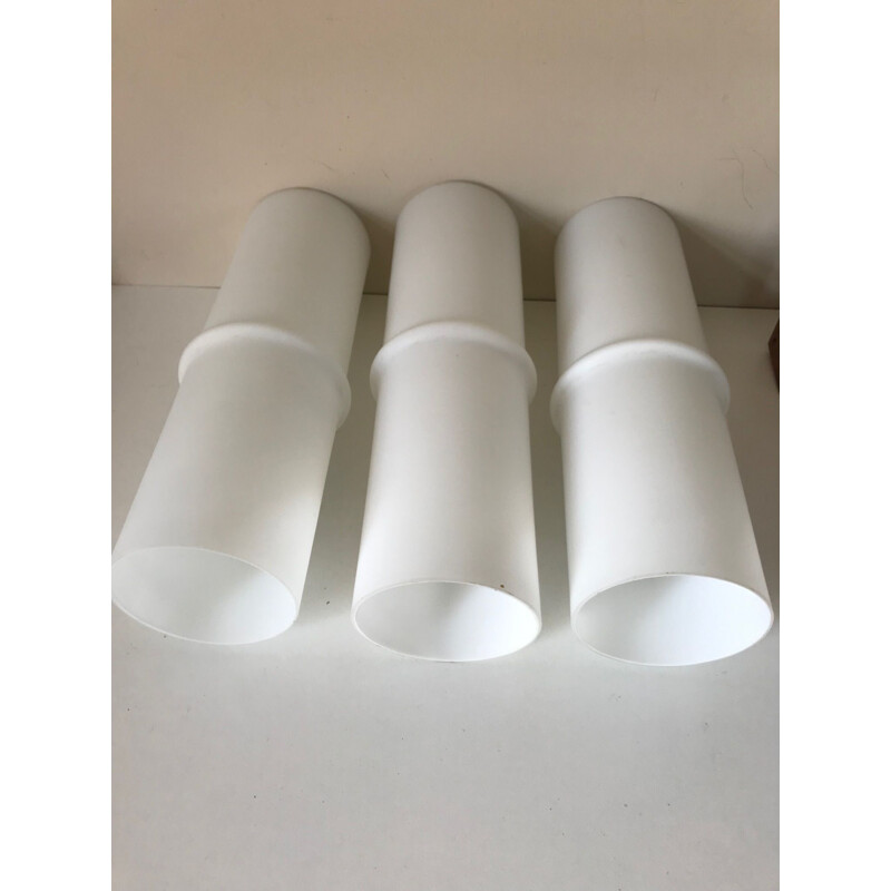 Set of 3 white wall lights by Philips