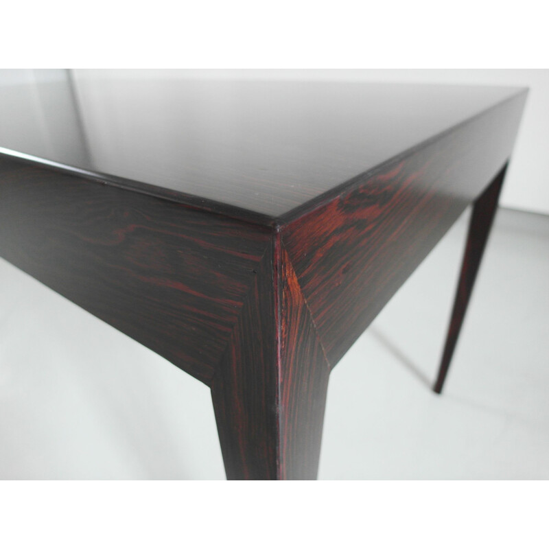 Vintage writing desk in rosewood by Severin Hansen