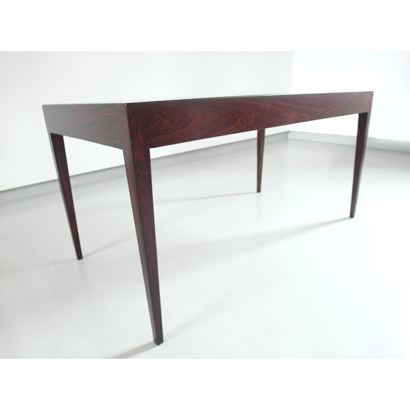 Vintage writing desk in rosewood by Severin Hansen