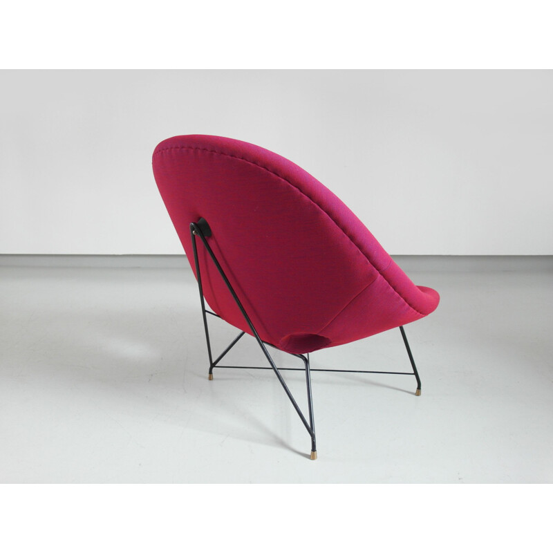 Pair of vintage Cosmos armchairs by Augusto Bozzi for Saporiti