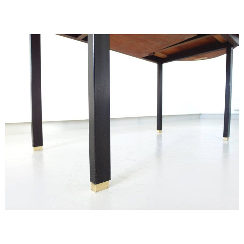 Table ovale extensible en teck