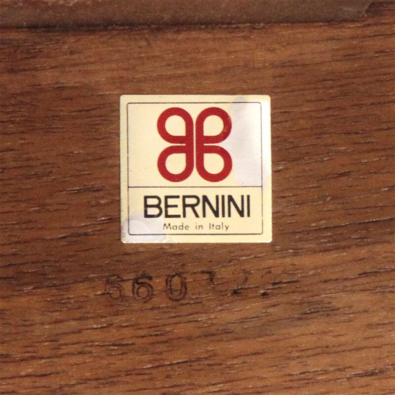 Vintage Italian dining table by Gianfranco Frattini for Bernini
