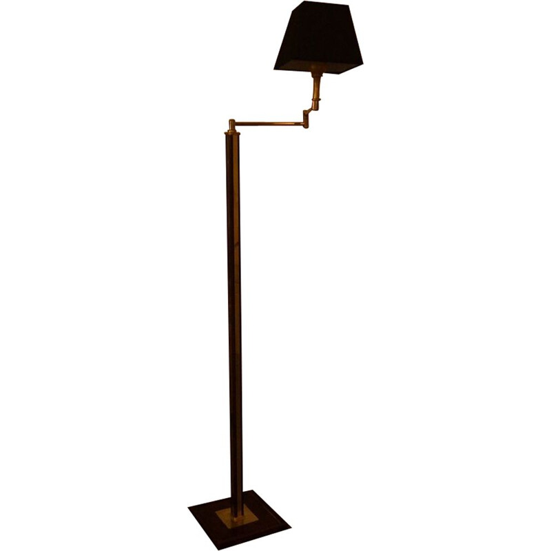 Vintage brass floor lamp