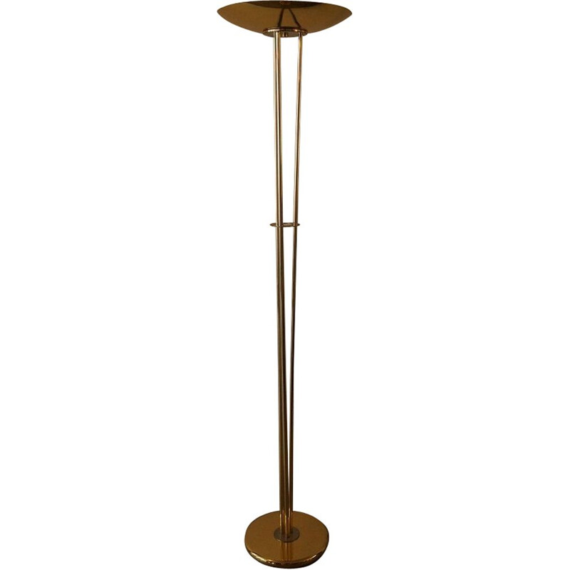 Vintage Italian Relco brass floor lamp