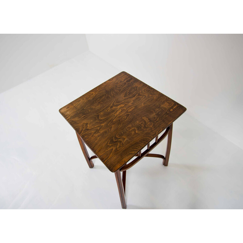 Vintage side table by Gustav Siegel 