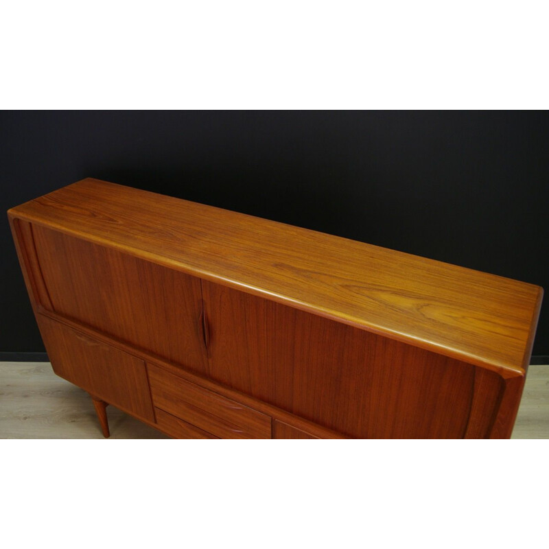 Vintage Danish highboard in teak by J. Andersen