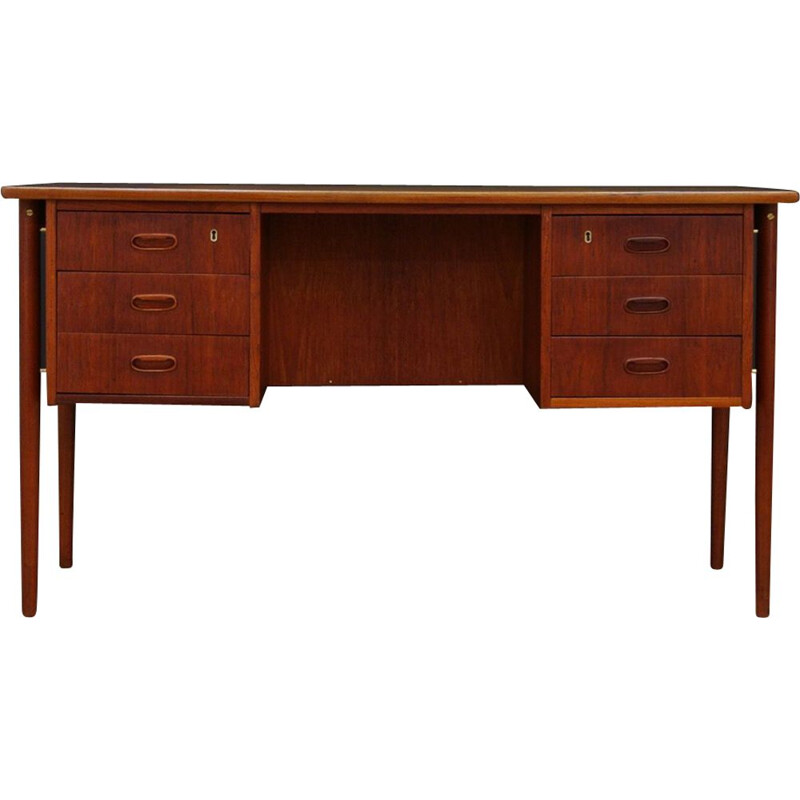 Vintage danish desk in teak