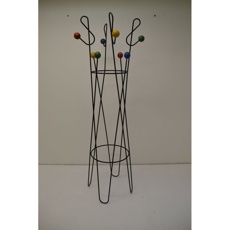 Vintage coat rack by Roger Feraud