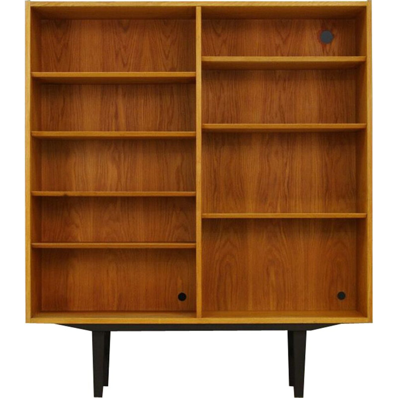 Vintage Danish bookcase in ashwood by Hundevad