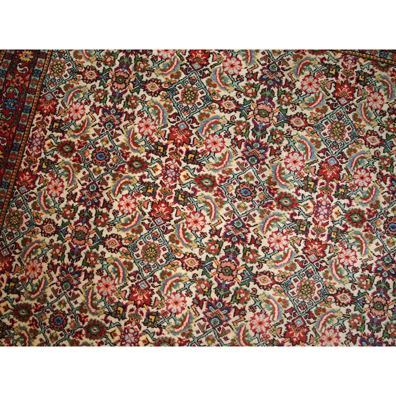 Tapis vintage fait-main Indiens