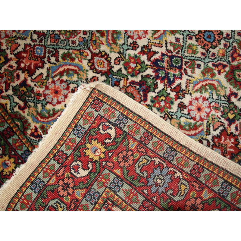 Tapis vintage fait-main Indiens