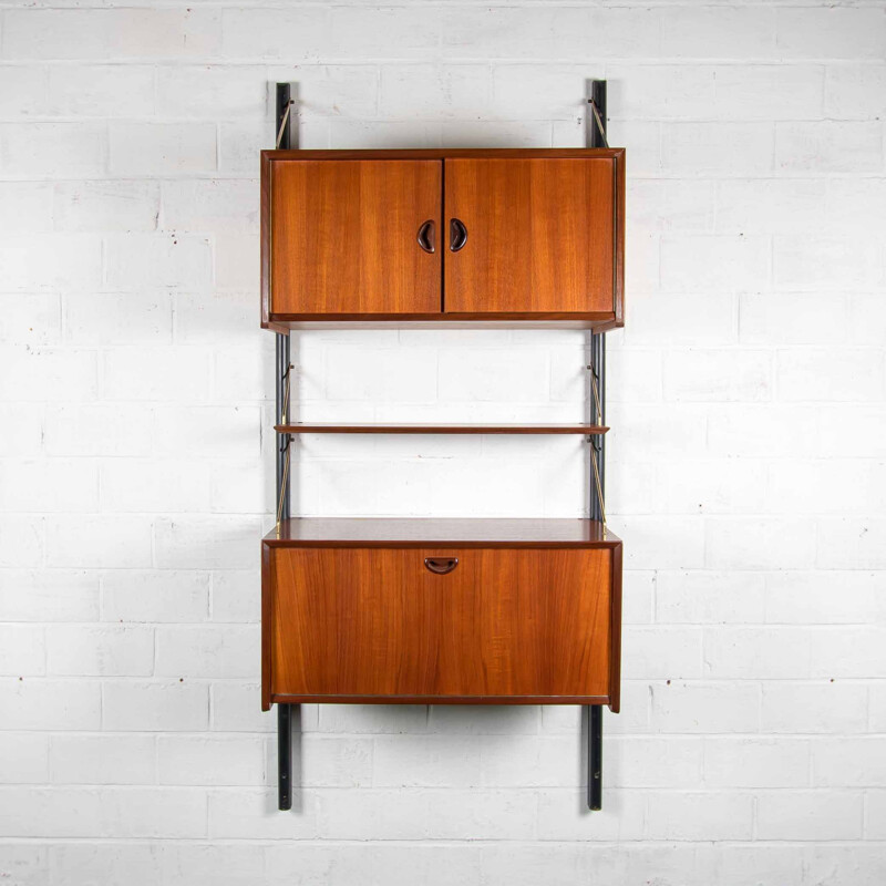 Vintage wall unit by Louis van Teeffelen