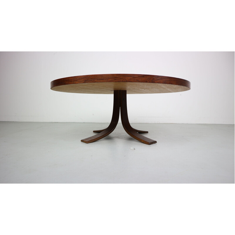 Vintage coffee table in rosewood