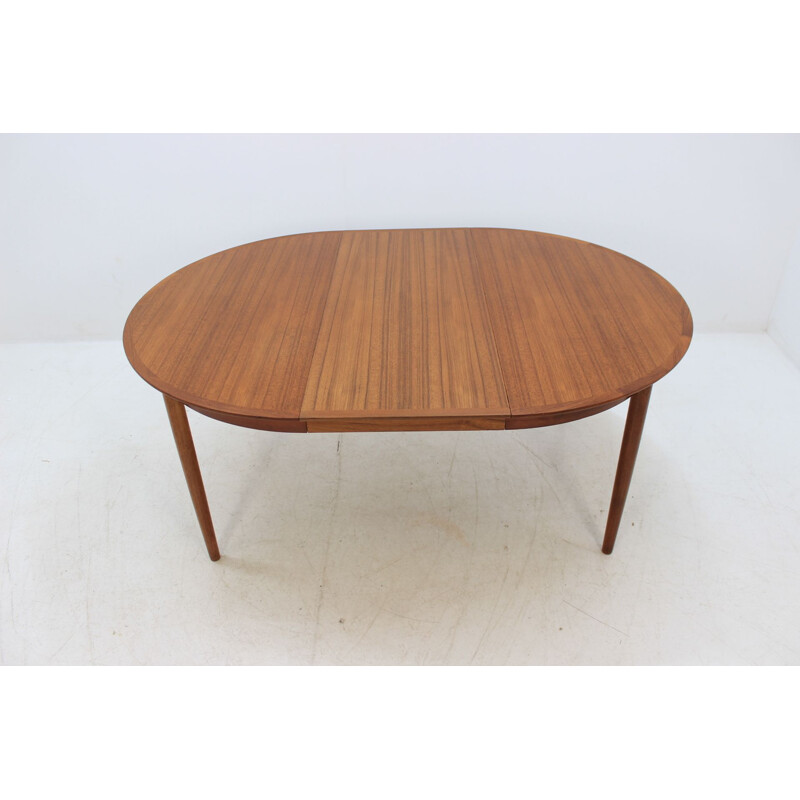 Table vintage extensible danoise en teck