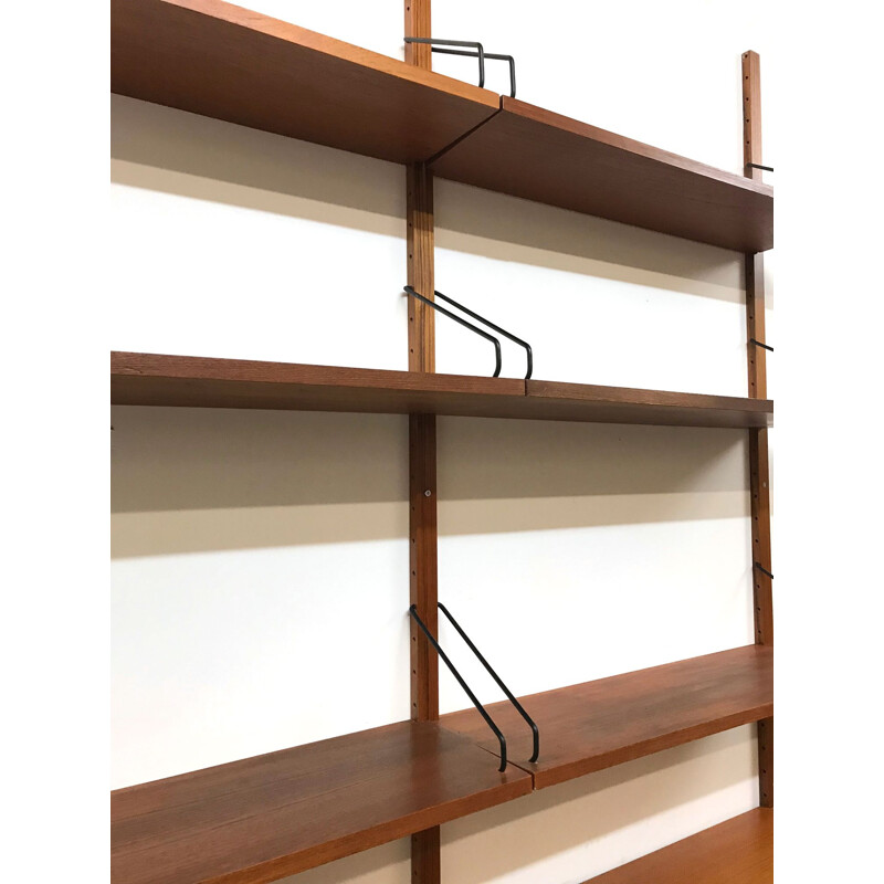 Vintage royal system wall unit by Poul Cadovius