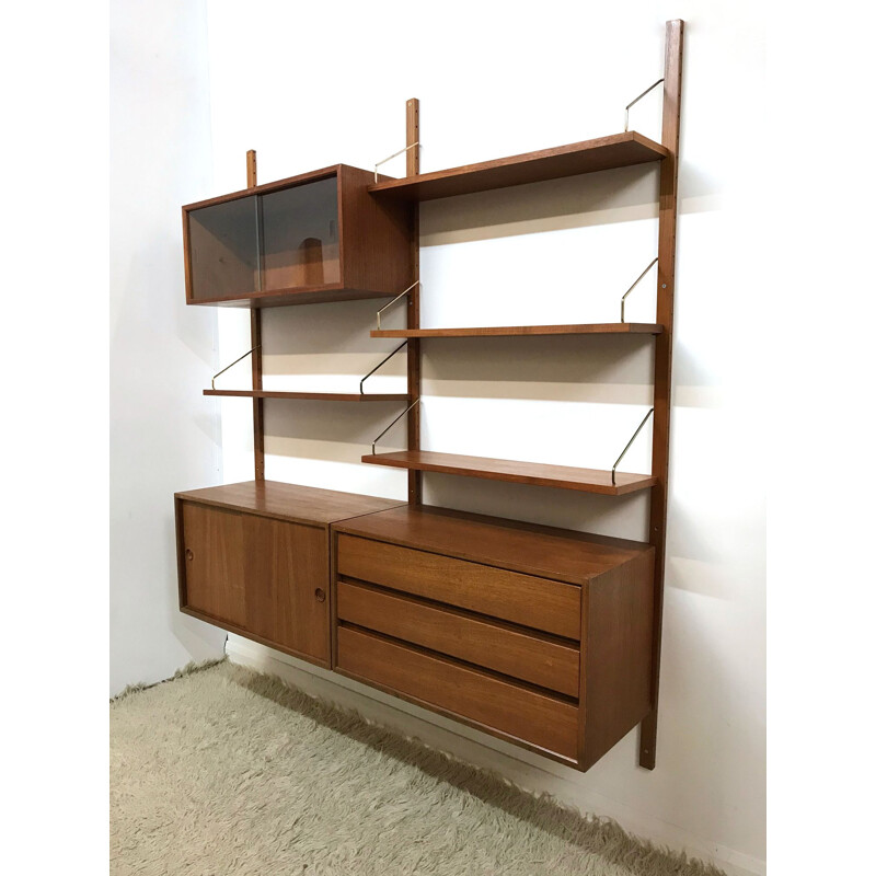 Vintage Royal System wall unit by Poul Cadovius