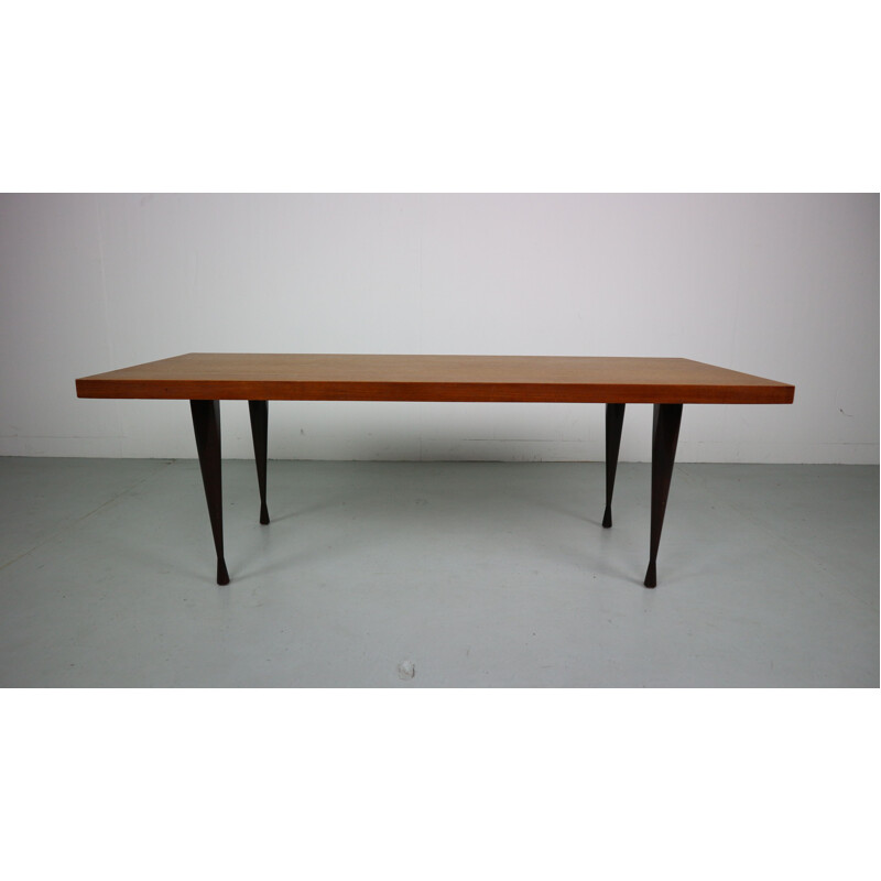 Vintage Danish coffee table in teak