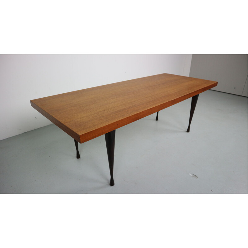 Vintage Danish coffee table in teak