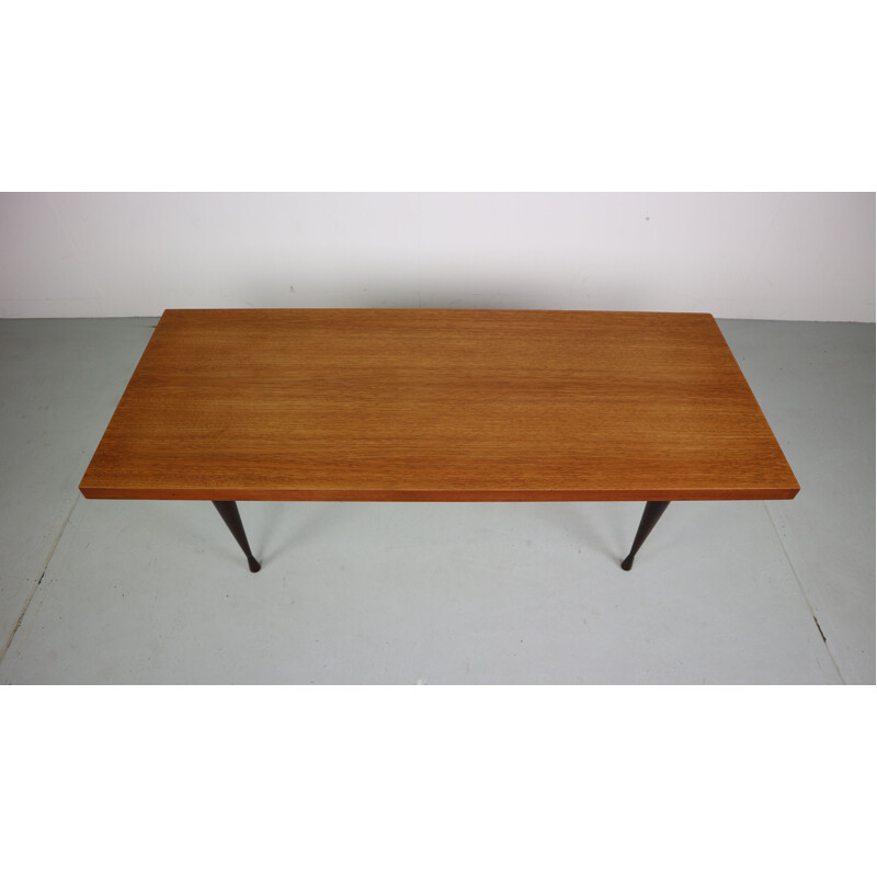 Vintage Danish coffee table in teak