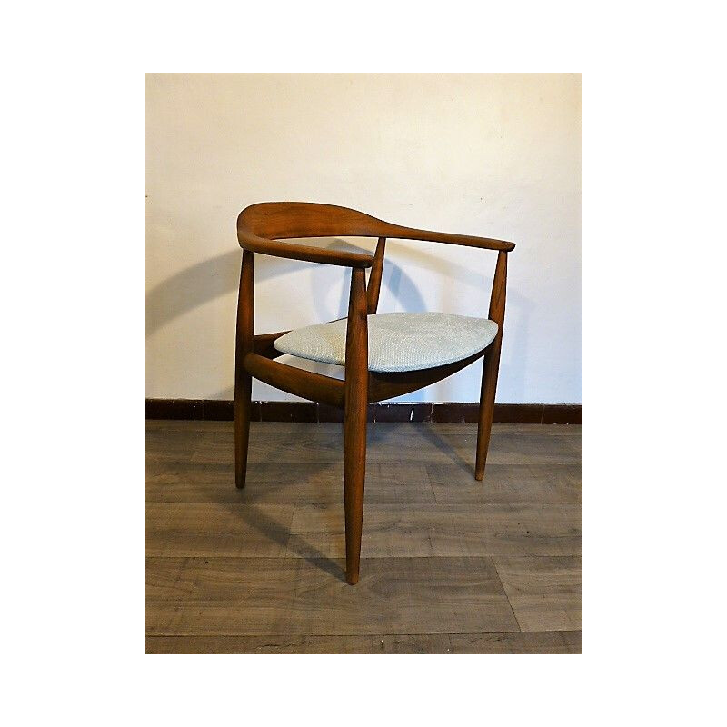 Vintage Scandinavian armchair in teak by Arne Wahl Iversen