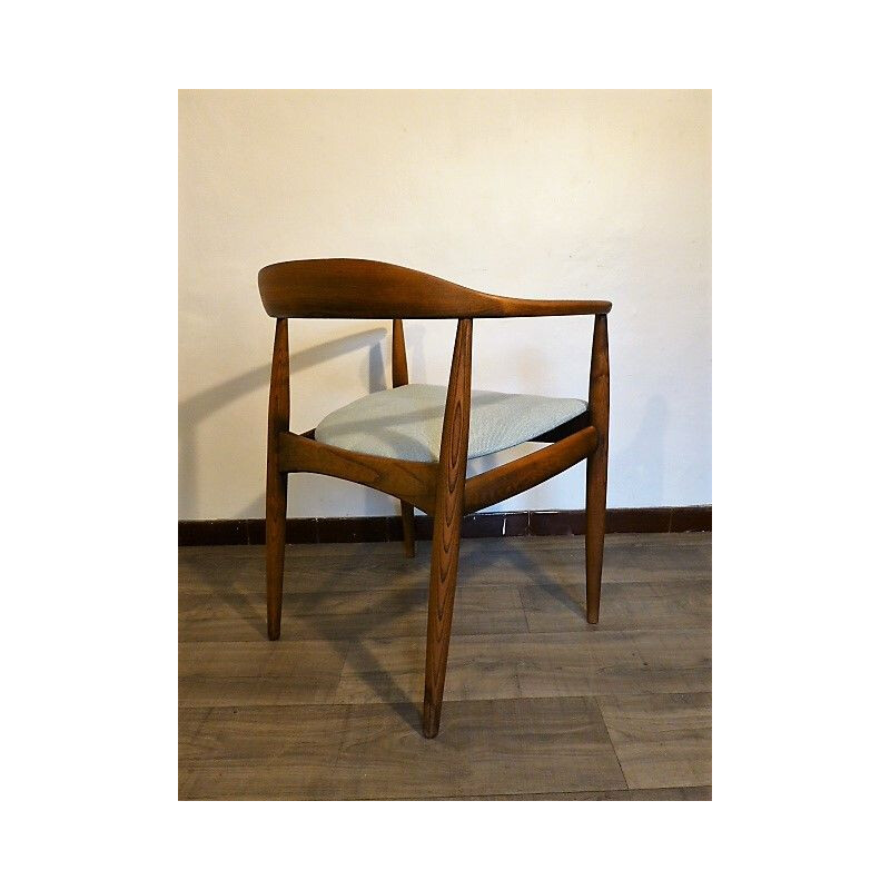 Vintage Scandinavian armchair in teak by Arne Wahl Iversen