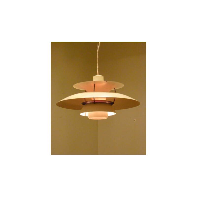 Hanging lamp in lacquered aluminum, Poul HENNINGSEN - 1960s