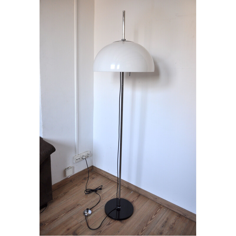 Vintage floor lamp in metal and plastic by Metalarte Spain
