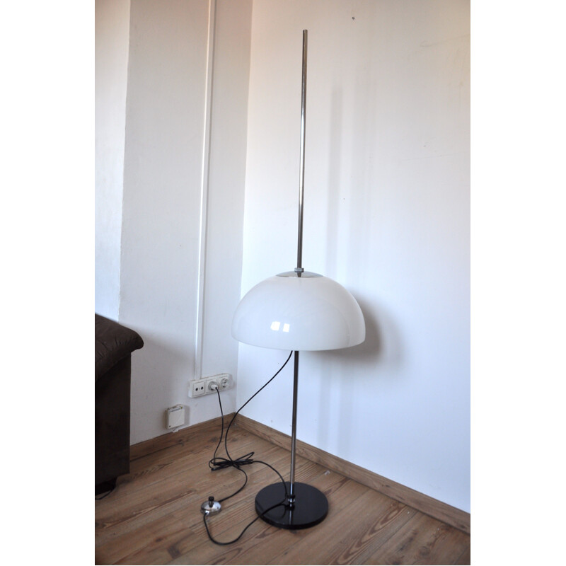 Vintage floor lamp in metal and plastic by Metalarte Spain