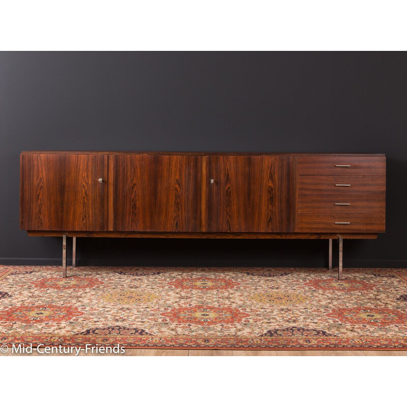 Vintage german sideboard in rosewood from 1960