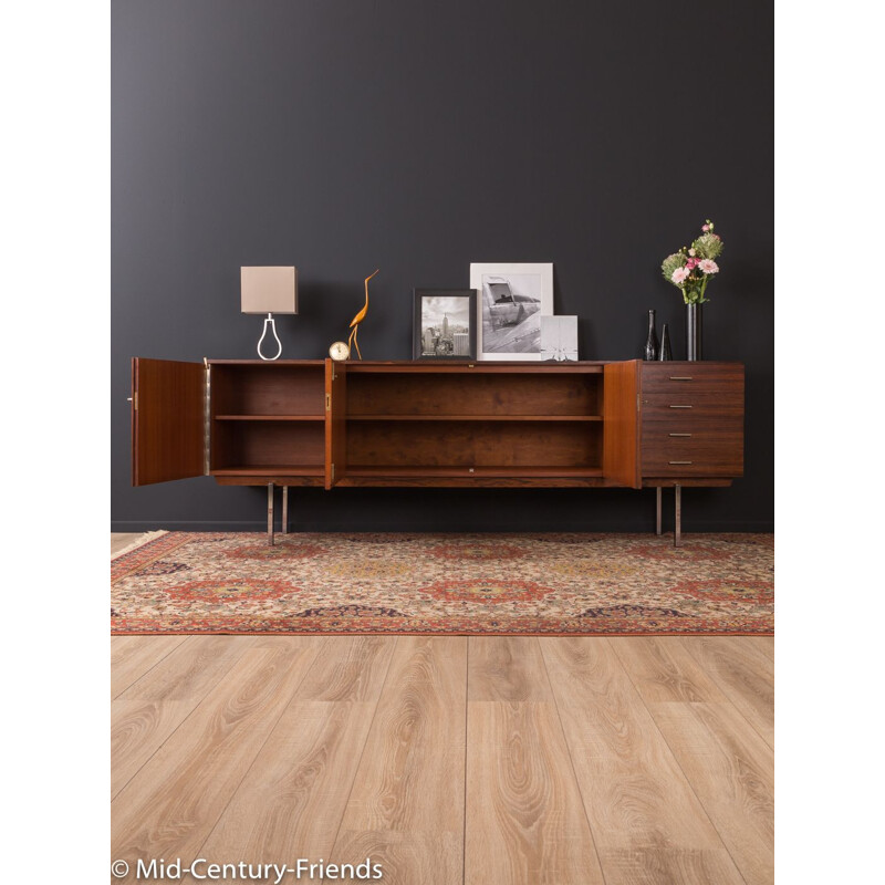 Vintage german sideboard in rosewood from 1960