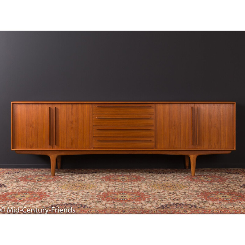 Vintage scandinavian sideboard in teak 1960s