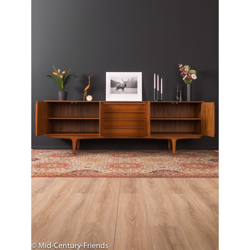 Vintage scandinavian sideboard in teak 1960s