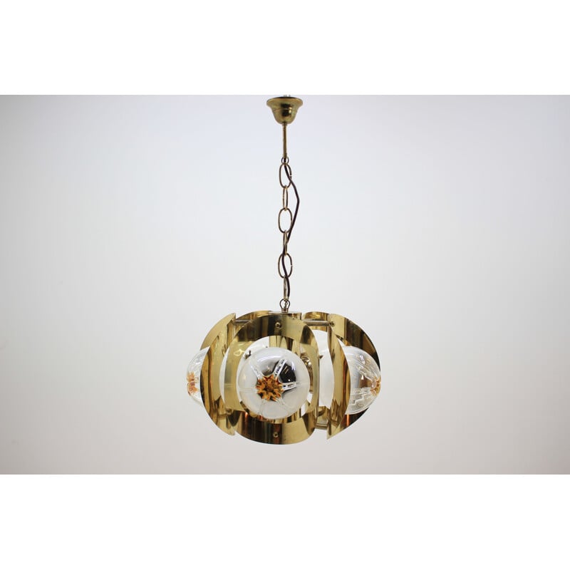 Vintage chandelier by Murano Mazzega