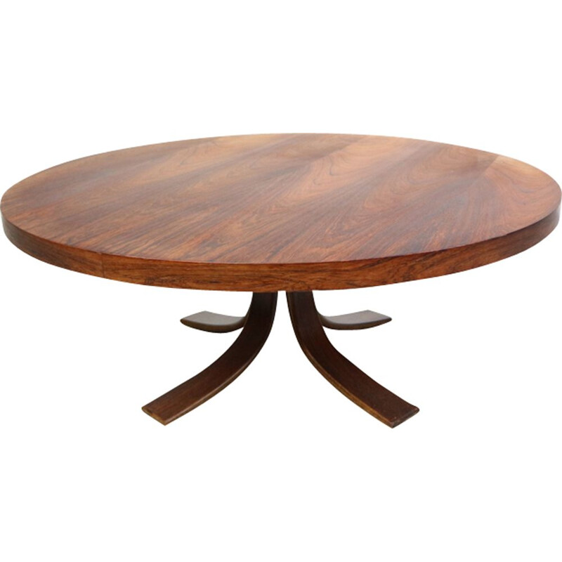 Vintage coffee table in rosewood