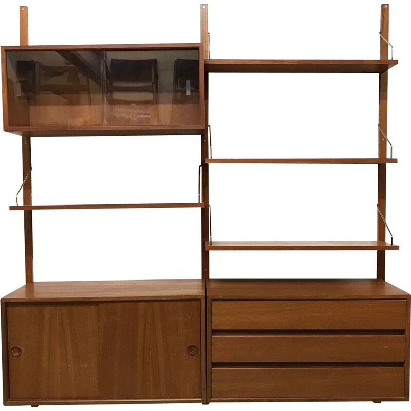 Vintage Royal System wall unit by Poul Cadovius
