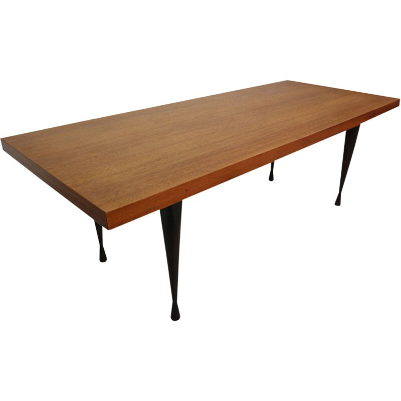 Vintage Danish coffee table in teak