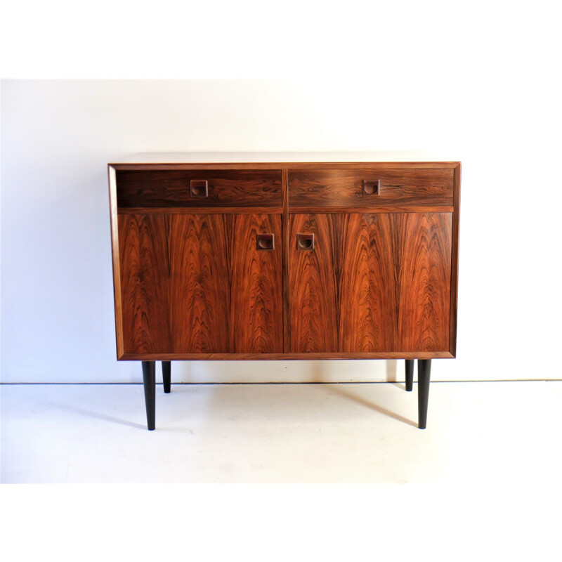 Vintage Danish highboard in rosewood by Brouer