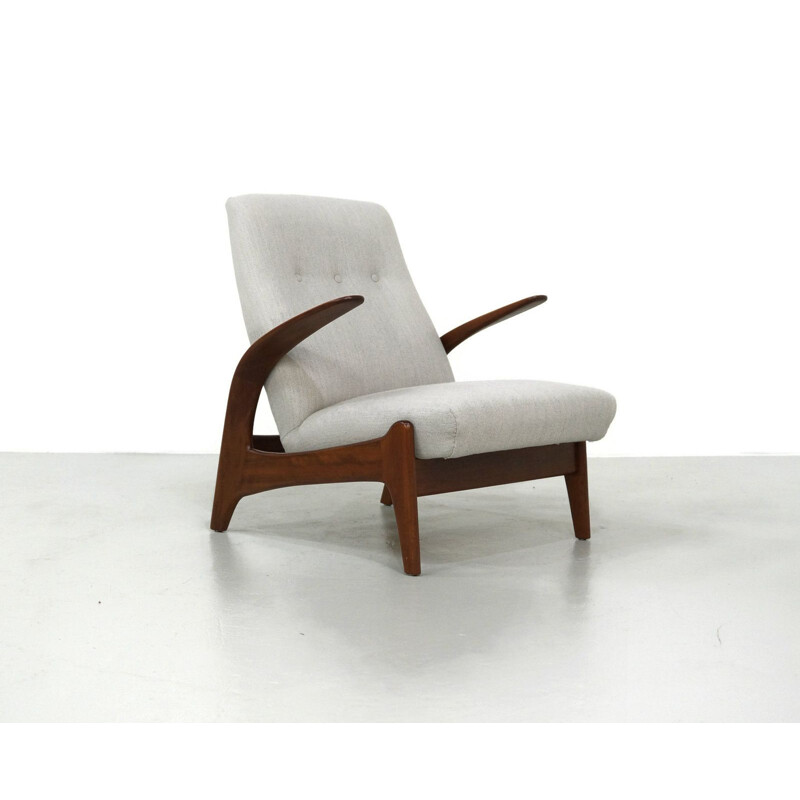 Suite de 2 fauteuils vintage en teck par Rastad et Relling pour Gimson et Slater