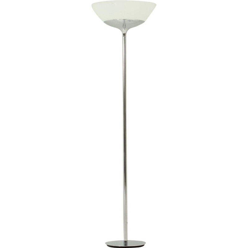 Vintage Aminta floor lamp by Emma Schweinberger in steel and glass