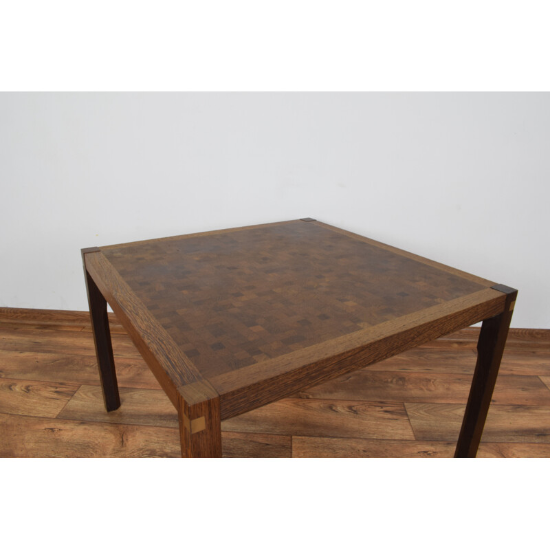 Table vintage danoise pour Tranekaer Furniture en teck et palissandre