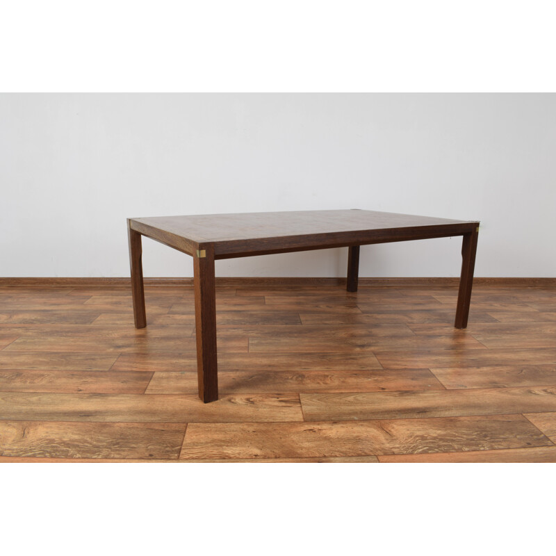Vintage danish coffee table for Tranekaer Furniture in teak and rosewood