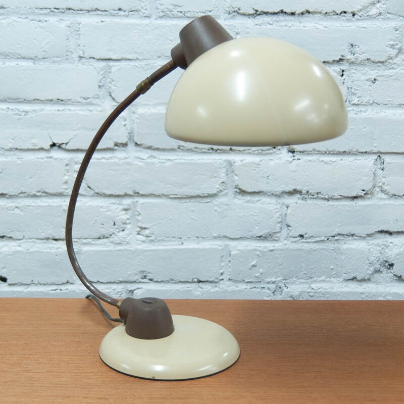 Vintage white desk lamp