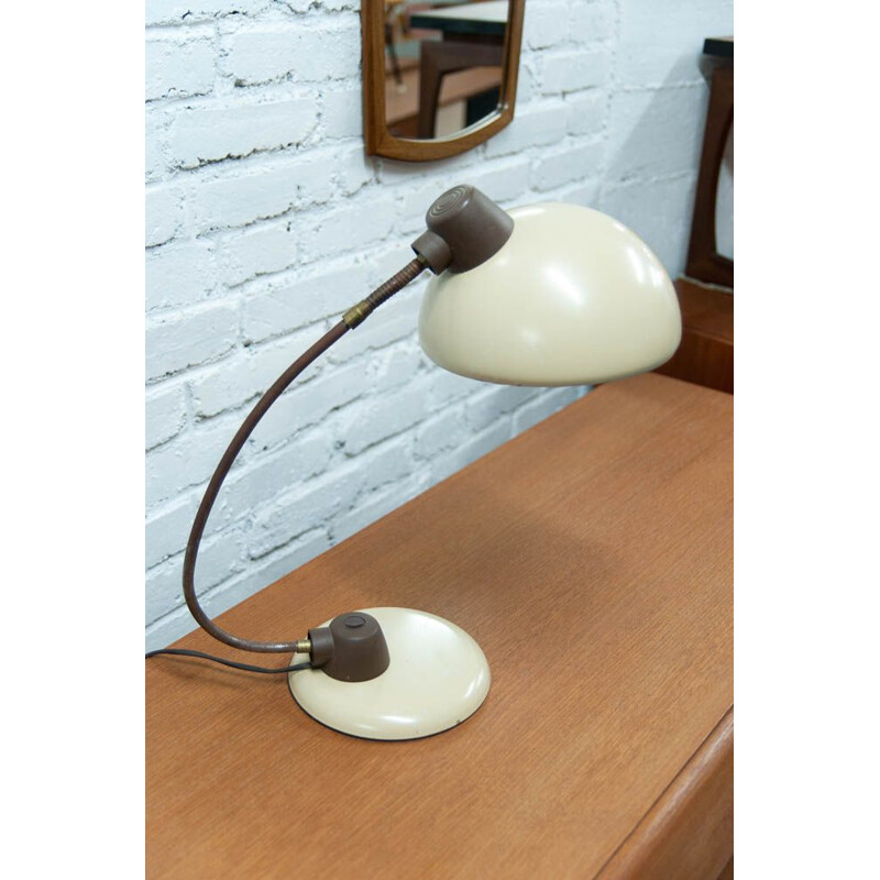 Vintage white desk lamp