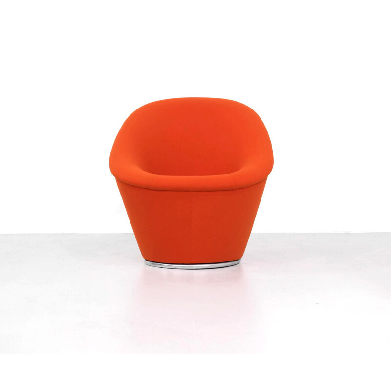 Fauteuil vintage orange