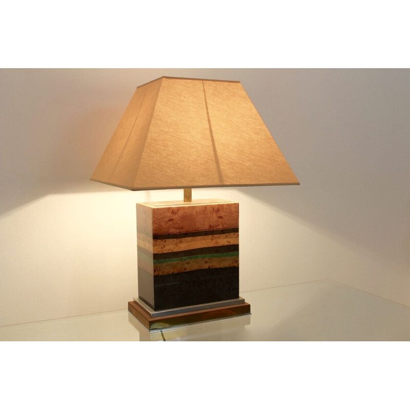 Vintage lamp by Jean Claude Mahey