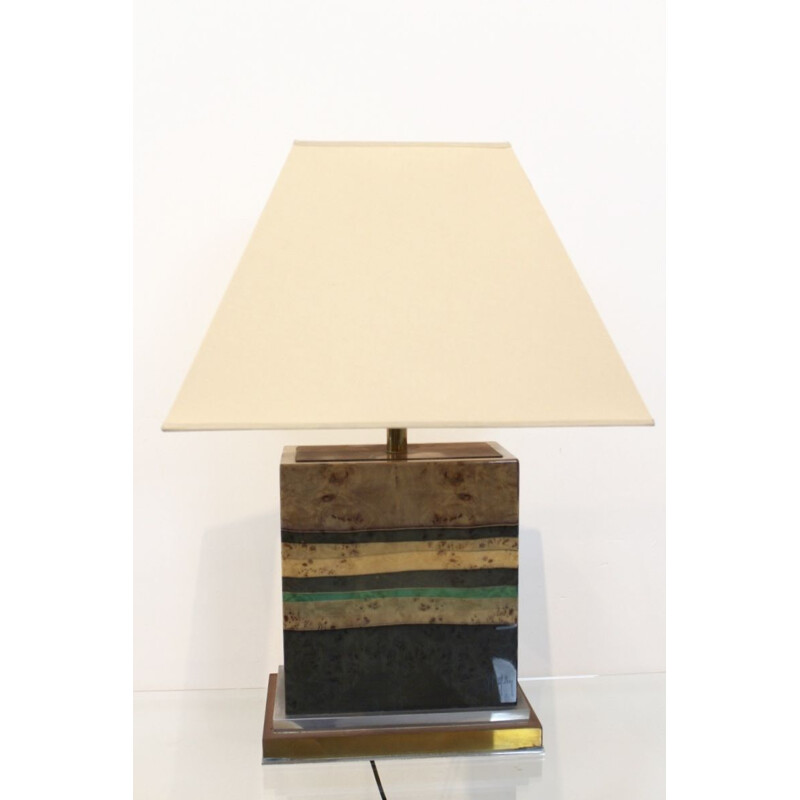 Vintage lamp by Jean Claude Mahey