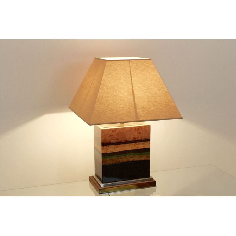 Vintage lamp by Jean Claude Mahey