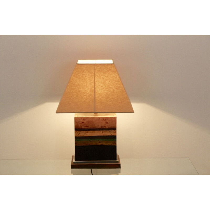 Vintage lamp by Jean Claude Mahey