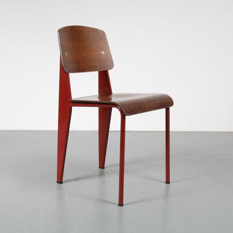 Vintage standard chair by Jean Prouvé for Vitra