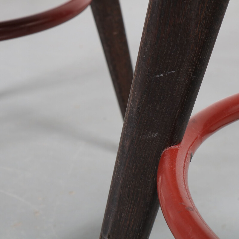 Set of 4 vintage stools by Jean Prouvé for Vitra